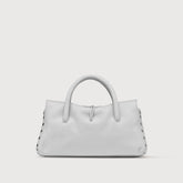 BORSA DOTTA® SMALL IN PELLE MARTELLATA GREY TERRA FERMA - Grey Terra Ferma | Zanellato