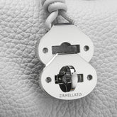 BORSA DOTTA® SMALL IN PELLE MARTELLATA GREY TERRA FERMA - Grey Terra Ferma | Zanellato