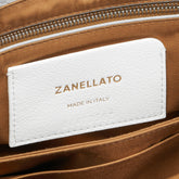 BORSA DOTTA® SMALL IN PELLE MARTELLATA GREY TERRA FERMA - Grey Terra Ferma | Zanellato