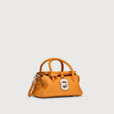 BORSA DOTTA® BABY IN PELLE MARTELLATA ORANGE DEL DOGE - Small bags | Zanellato