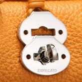 BORSA DOTTA® BABY IN PELLE MARTELLATA ORANGE DEL DOGE | Zanellato