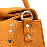 BORSA DOTTA® BABY IN PELLE MARTELLATA ORANGE DEL DOGE | Zanellato