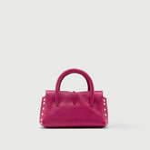 DOTTA® BABY IN PINK DAMASCO HAMMERED LEATHER | Zanellato