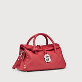 BORSA DOTTA® SMALL IN PELLE MARTELLATA RED VENEZIAN - Dotta® | Zanellato