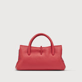 SMALL DOTTA® BAG IN HAMMERED LEATHER RED VENEZIAN - Red Venezian | Zanellato