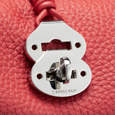 SMALL DOTTA® BAG IN HAMMERED LEATHER RED VENEZIAN - Red Venezian | Zanellato