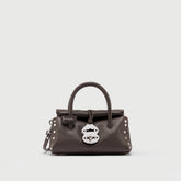 DOTTA® BABY IN PELLE MARTELLATA BROWN CASTEL DEL MONTE | Zanellato