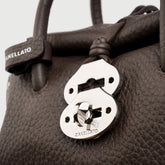 DOTTA® BABY IN BROWN CASTEL DEL MONTE HAMMERED LEATHER | Zanellato