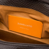 DOTTA® BABY IN BROWN CASTEL DEL MONTE HAMMERED LEATHER | Zanellato