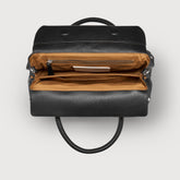 SMALL DOTTA® BAG IN SMOOTH LEATHER BLACK LAVAGNA - Black Lavagna | Zanellato