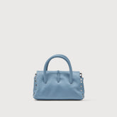 DOTTA® BABY BAG IN SMOOTH LEATHER BLUE ZELANTE | Zanellato