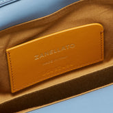 DOTTA® BABY BAG IN SMOOTH LEATHER BLUE ZELANTE | Zanellato