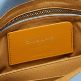 DOTTA® SMALL BAG IN SMOOTH LEATHER BLUE ZELANTE | Zanellato