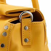 DOTTA® BABY BAG IN SMOOTH YELLOW SOLE LEATHER | Zanellato