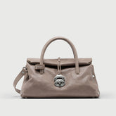 DOTTA® S IN GREY PIETRA SERENA SMOOTH LEATHER | Zanellato