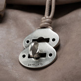 DOTTA® S IN GREY PIETRA SERENA SMOOTH LEATHER | Zanellato