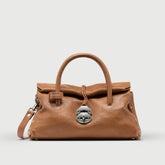DOTTA® S IN BROWN ARGILLA DEL CHIANTI SMOOTH LEATHER | Zanellato