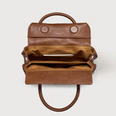 BABY DOTTA® BAG IN SMOOTH LEATHER BROWN SANDALO - Brown Sandalo | Zanellato
