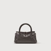 BABY DOTTA® BAG IN SMOOTH LEATHER BROWN CARBONE - Brown Carbone | Zanellato