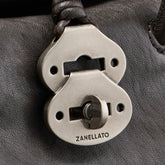 BABY DOTTA® BAG IN SMOOTH LEATHER BROWN CARBONE - Brown Carbone | Zanellato