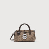 BORSA DOTTA® BABY IN PELLE NABUK BEIGE LEOPARDO - beige leopardo | Zanellato