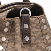 SMALL DOTTA® BAG IN NUBUCK BEIGE LEOPARDO - Beige Leopardo | Zanellato
