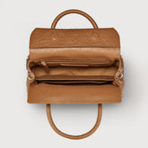 DOTTA® SMALL LEATHER BAG CACTUS CUOIO ROMANO | Zanellato