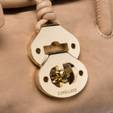 DOTTA® BABY IN BEIGE PANE CARASAU CRINKLED LEATHER | Zanellato