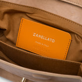 DOTTA® BABY IN BEIGE PANE CARASAU CRINKLED LEATHER | Zanellato