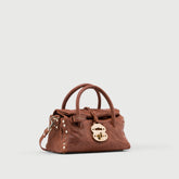 DOTTA® BABY IN BROWN VALLE DEL CASENTINO CRINKLED LEATHER - Dotta® | Zanellato