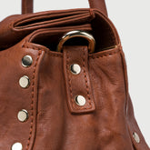 DOTTA® BABY IN BROWN VALLE DEL CASENTINO CRINKLED LEATHER | Zanellato