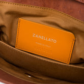 DOTTA® BABY IN BROWN VALLE DEL CASENTINO CRINKLED LEATHER | Zanellato
