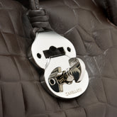 DOTTA® S IN BROWN ESPRESSO PRINTED LEATHER | Zanellato