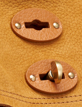 MEDIUM A'SPASSO® BAG IN NUBUCK BROWN BRANDY - Brown Brandy | Zanellato