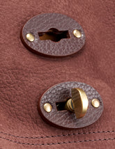 MEDIUM A'SPASSO® BAG IN NUBUCK RED BARBERA - Red Barbera | Zanellato