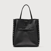 BORSA A' SPASSO® MEDIUM IN PELLE LISCIA BLACK LAVAGNA - A' Spasso® | Zanellato