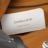BORSA A'SPASSO® MEDIUM IN PELLE LISCIA BLACK LAVAGNA | Zanellato