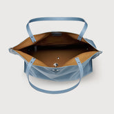 A'SPASSO® MEDIUM BAG IN SMOOTH BLUE ZELANTE LEATHER | Zanellato