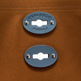 A'SPASSO® MEDIUM BAG IN SMOOTH BLUE ZELANTE LEATHER | Zanellato