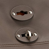 A'SPASSO® MEDIUM BAG IN SMOOTH BROWN GIANDUIOTTO LEATHER | Zanellato