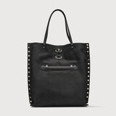 A'SPASSO® MEDIUM AMORETTO BLACK ETNA BAG - A' Spasso® | Zanellato