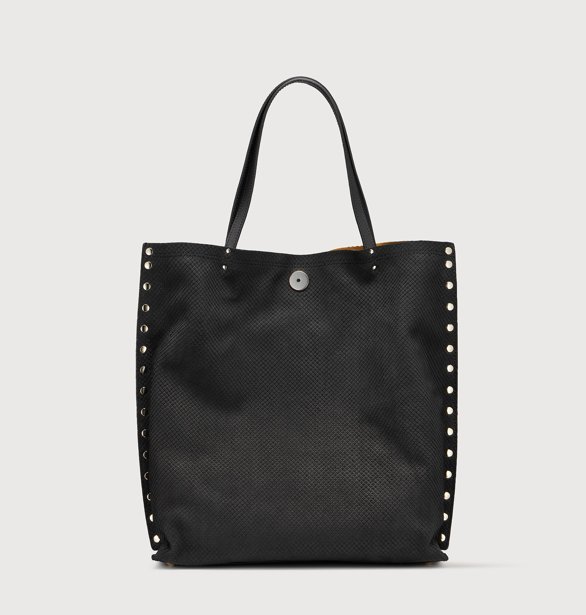 A'SPASSO® MEDIUM BAG AMORETTO BLACK ETNA | Zanellato