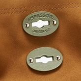 A'SPASSO® MEDIUM AMORETTO GREEN SPINOSO BAG | Zanellato