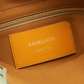 A'SPASSO® MEDIUM AMORETTO GREEN SPINOSO BAG | Zanellato