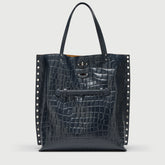 A' SPASSO® M IN BLUE ORIONE PRINTED LEATHER | Zanellato