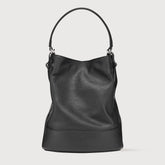 BORSA MONDA'® SMALL IN PELLE MARTELLATA BLACK NERO - Black Nero | Zanellato