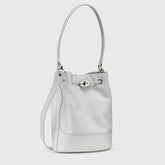 MONDA'® SMALL BAG IN HAMMERED GREY CARRARA LEATHER | Zanellato
