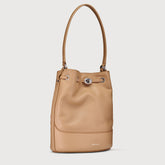 BORSA MONDA'® SMALL IN PELLE MARTELLATA BROWN CANTUCCI - Borse a Spalla | Zanellato