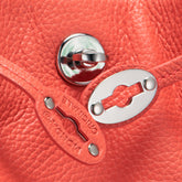 BORSA MONDA'® SMALL IN PELLE MARTELLATA RED REGGIANA | Zanellato