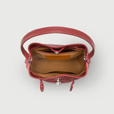 MONDÀ® S IN RED RADICCHIO DI TREVISO HAMMERED LEATHER | Zanellato